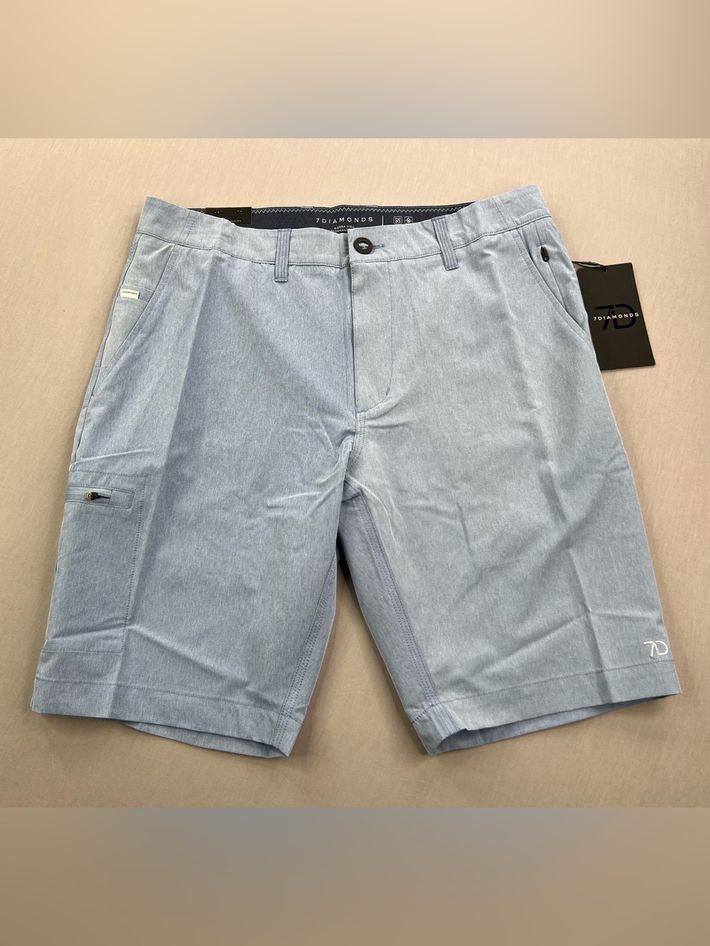 7 DIAMONDS SIERRA HIGH PERFORMANCE WATER RESISTANT SHORTS